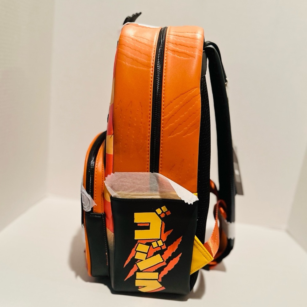 Loungefly NWT Godzilla Full Size Cosplay City in Flames Backpack - Picture 2 of 5
